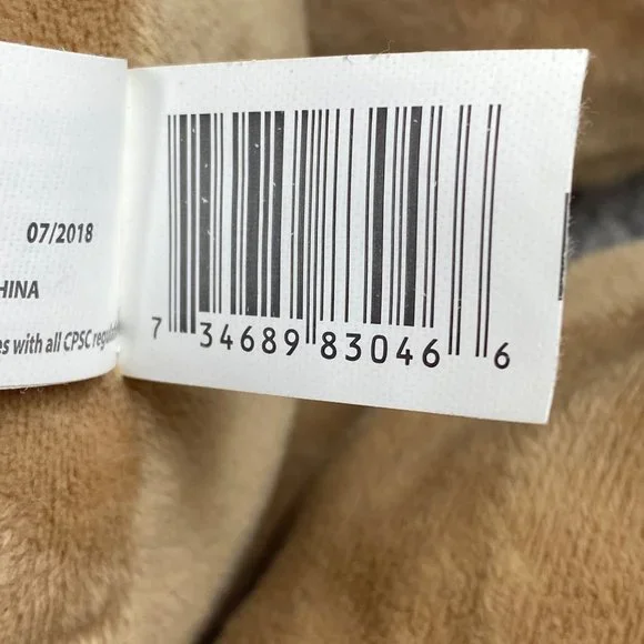 Kelly Toy Plush Stuffed Animal Moose Reindeer 22 " Rattle Head Safety Eyes Q036 - Picture 13 of 16